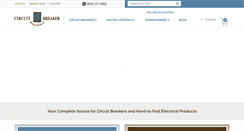 Desktop Screenshot of circuitbreakerwholesale.com